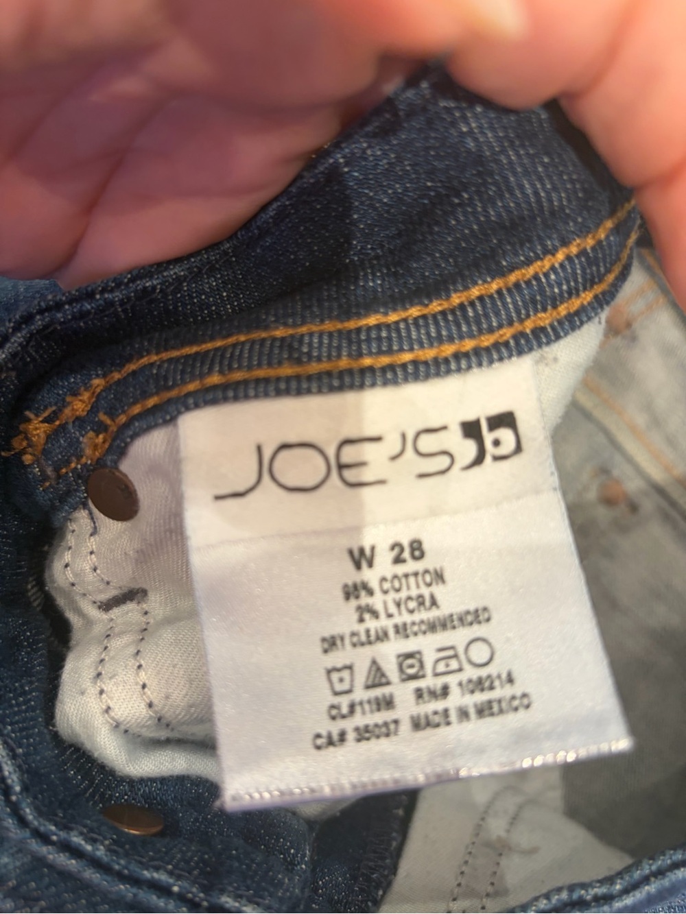 Joe’s Jeans Women’s Bootcut Medium Wash Stretch Denim Jeans W28 32” Inseam - Picture 4 of 4